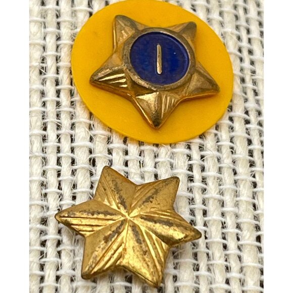 Vintage Boy Scouts Of America Pins & Button Lot of 6 Service Years Be Prepared - Picture 6 of 10